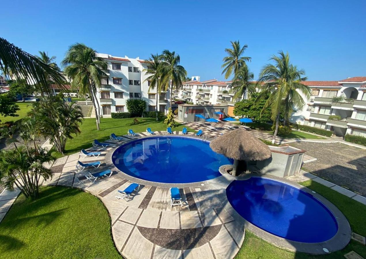 Hermoso Condominio Suites Las Palmas Con Alberca Мансанильо Экстерьер фото