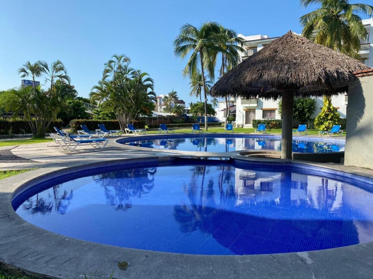 Hermoso Condominio Suites Las Palmas Con Alberca Мансанильо Экстерьер фото