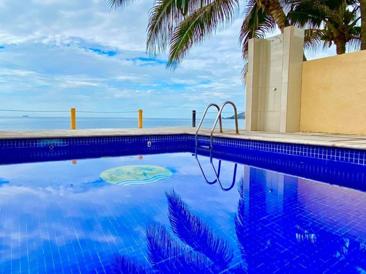 Hermoso Condominio Suites Las Palmas Con Alberca Мансанильо Экстерьер фото