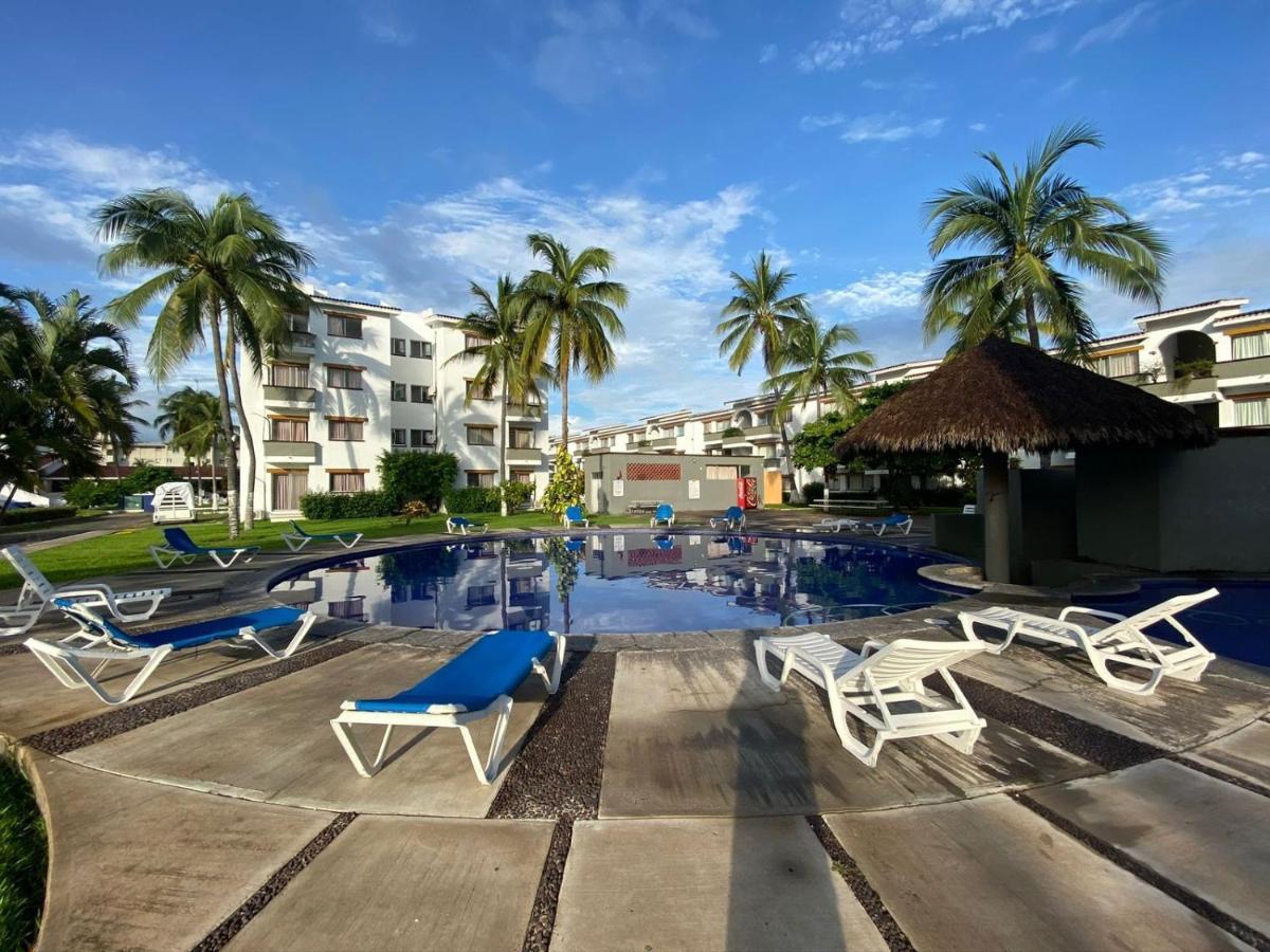 Hermoso Condominio Suites Las Palmas Con Alberca Мансанильо Экстерьер фото